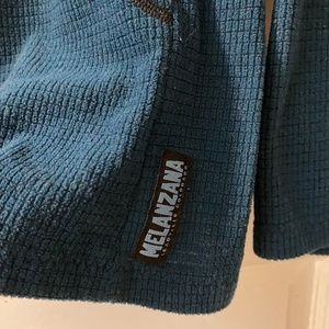 Melanzana micro grid hoodie